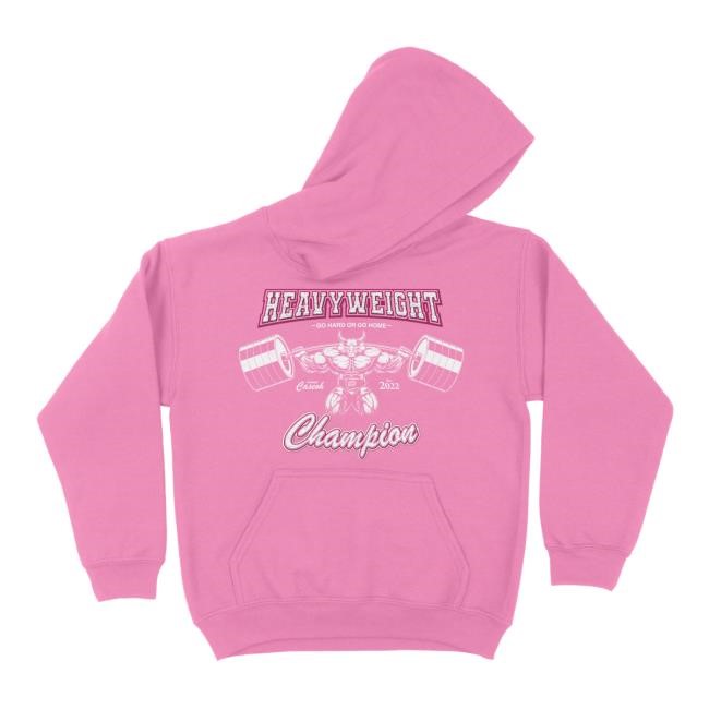 Heavyweight Champion Go Hard Or Go Home Pullover Hoodie Official Caseoh Games Shop