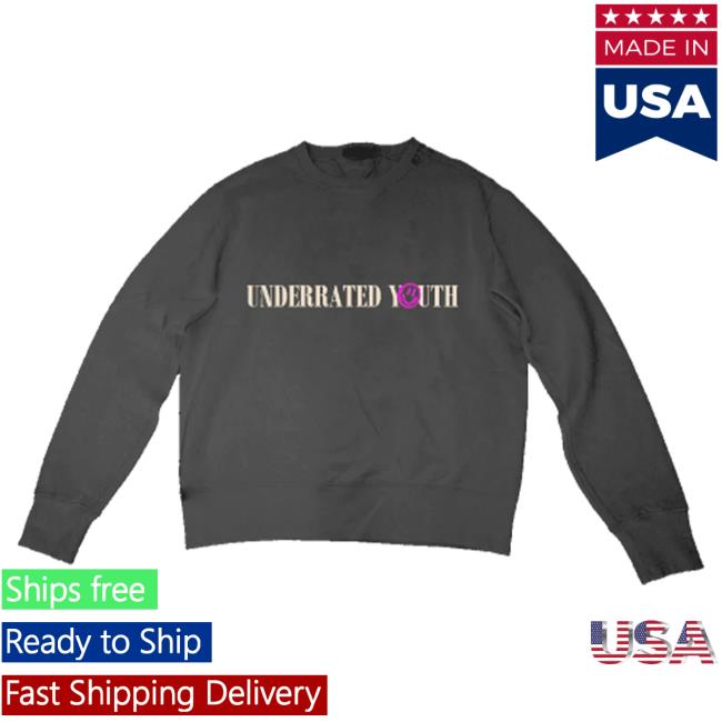 Official Yungblud Merch Store Yungblud Underrated Youth Black Pullover Hoodie