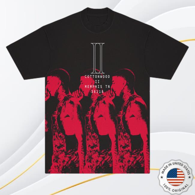 Official Nle Choppa Merch Cottonwood Ii Triptych Tshirt